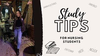 STUDY TIPS FOR NURSING STUDENTS  Exit Exam  HESI  NCLEX [upl. by Yllah]