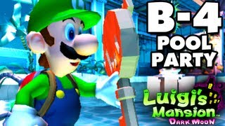 Luigis Mansion Dark Moon  Haunted Towers  B4 Pool Party Nintendo 3DS Gameplay Walkthrough [upl. by Nonnag]