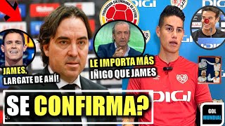 🔥POLÉMICA JAMES RODRIGUEZ Y LAS POLÉMICAS DECLARACIONES DEL PRESIDENTE DEL RAYO VALLECANO [upl. by Aivatco649]