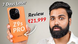 iQOO Z9s Pro Honest Review After 7 Days  1 Big Problem 💀 [upl. by Enialem]