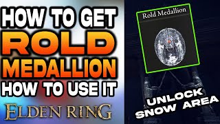 How to Get ROLD Medallion in Elden Ring  How to Open Grand Lift Of Rold Location to Enter Snow Area [upl. by Lennox]