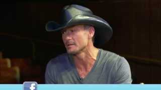 Tim McGraw on His Favorite Song Sobriety And Writing  Larry King Now [upl. by Donadee775]