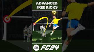 HOW TO SCORE FREE KICKS IN FC 24 [upl. by Claudina]