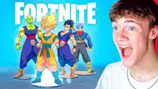 DRAGON BALL Z x FORTNITE [upl. by Netsruk]