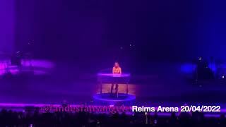 Angèle  Flemme  Nonantecinq tour live Reims Arena 20 avril 2022 [upl. by Ellirpa]