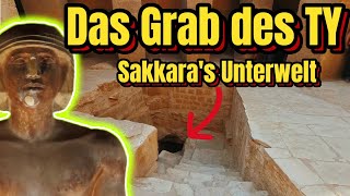 Sakkaras UNTERWELT  Das Mysteriöse GRAB des Ti ägypten [upl. by Paynter]