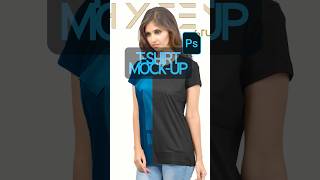 An effective TSHIRT mockup in photoshop    photoshoptutorial photoshoptutorial [upl. by Edieh]