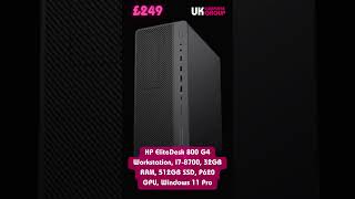 HP EliteDesk 800 G4 Workstation I78700 32GB RAM 512GB SSD P620 GPU Windows 11 Pro £249 👇🔥🔥🔥 [upl. by Enid]