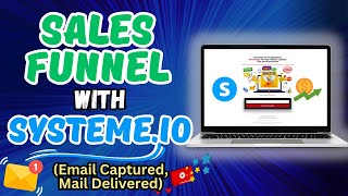 How to Create A Sales Funnel In Systemeio Tutorial Step by Step [upl. by Eanrahc454]