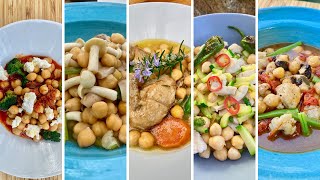 5 RECETAS con GARBANZOS en CONSERVA que no son las de siempre 👌🏻  GUILLE RODRIGUEZ [upl. by Orban]