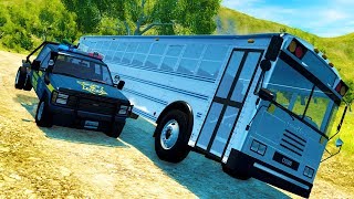 OFFROAD RALLY COURSE POLICE CHASES IN MULTIPLAYER BEAMNG  BeamNG Drive Gameplay w Neilogical [upl. by Brown]