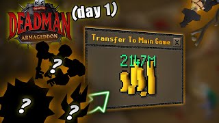 OSRS BILLIONS MAIN GAME from DMM Armageddon  7 EASY Methods [upl. by Attenborough]