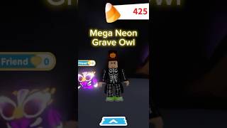 Mega Neon Grave Owl Adopt Me adoptmetradng adoptmeroblox adoptmegiveawaywinner [upl. by Mcquillin]