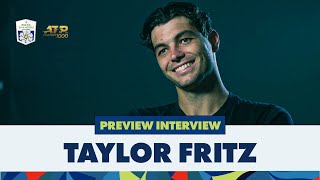 Taylor Fritz On End Of Season Goals  Rolex Shanghai Masters 2023 Preview Interview [upl. by Kidd]