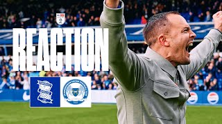 REACTION  Chris Davies  Birmingham City 32 Peterborough United [upl. by Riocard708]