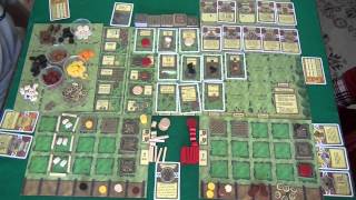 Агрикола  играем в настольную игру board game Agricola [upl. by Yenots]