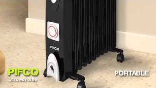 Pifco Portable Oil Filled Radiators [upl. by Notsirt]