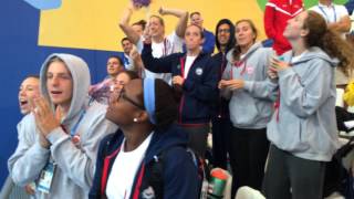 2015 World Championships Katie Ledecky 1500 Free World Record [upl. by Eelyab]