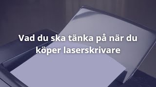 Laserskrivare bäst i test 2024 Köpguide [upl. by Matthaeus192]