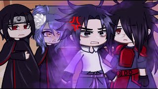 Past Akatsuki React To Madara And Sasuke  Gacha React [upl. by Myrta915]