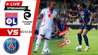 LYON VS PSG FEMININE LIVE STREAMING [upl. by Sibelle]