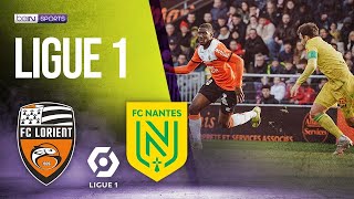 Lorient vs Nantes  LIGUE 1 HIGHLIGHTS  022424  beIN SPORTS USA [upl. by Lyndsay127]