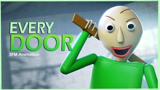 SFMBALDI BASICS ► Every Door by CG5 feat Caleb Hyles ll ANIMATED by MemeEver ll [upl. by Pasho]