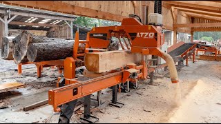 WoodMizer LT70 Super Hydraulic Portable Sawmill [upl. by Ruel]