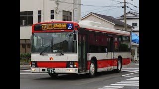 和歌山バス 797号車 いすゞ エルガ PJLV234L1 元阪急バス 和歌山市内線 121系統 走行音 バス走行音 作業用bgm [upl. by Naivatco]