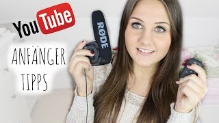 TIPPS für Youtube Anfänger  Technik Einnahmen Netzwerke usw [upl. by Nosnehpets]