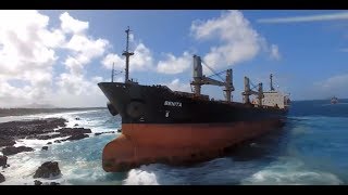 Five Oceans Salvage  The refloating of the bulk carrier Benita [upl. by Ailegnave448]