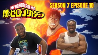 ENDEAVOR GOES BEAST MODE  My Hero Academia Season 7 Episode 10 REACTION [upl. by Chantalle]