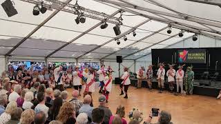 Sidmouth Folk Festival  Dance Spectacular  Eynsham Morris  The Eynsham Poacher [upl. by Cormac]