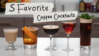 5 Favorite Coffee Liqour Cocktails [upl. by Innek]