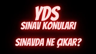 Yds Hangi Sorular Çıkar Yds Soru Konu Dağılımı Yds Nasıl Çalışmalı [upl. by Arras]