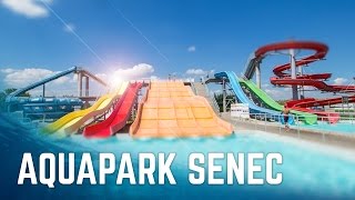 All Water Slides at Aquapark Senec  Všetky tobogány Onride POV [upl. by Lobell]