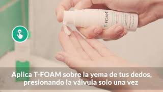 TFoam Espuma para párpados y pestañas [upl. by Yojenitsirk]