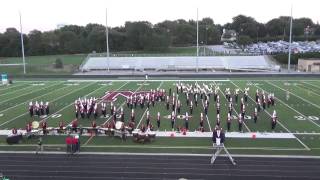 Millard South High School Marching Band Competition Show [upl. by Enaj]