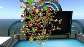 OpenMol  Collaborative Molecular Dynamics Visualization Application for Virtual Worlds [upl. by Deerc72]