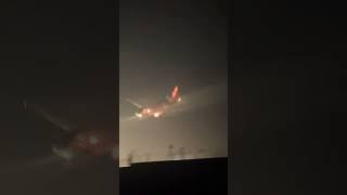 Huge spray Air Asia landing  Cochin international airport  airasia airbus aviation [upl. by Tezile]