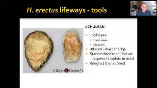 ANTHR 1Ch 1107 Acheulean Tools [upl. by Reider]