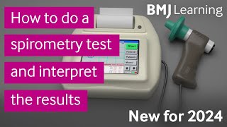 How to do a spirometry test and interpret the results  new version for 2024 [upl. by Churchill]