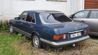 1983 MercedesBenz w126 380SE After 9 Years of Sitting 1080p [upl. by Cheston]