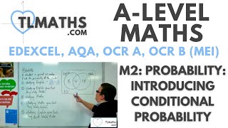 ALevel Maths M201 Probability Introducing Conditional Probability [upl. by Scrivens644]