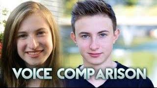 FTM Transition  6 Month Voice Comparison [upl. by Haldan]