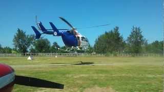 Helicopter Downwash  Lingayen Airport [upl. by Lynnet]