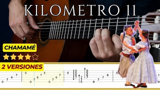 KILOMETRO 11 Chamamé 🎸 Tránsito Cocomarola  Tutorial para Guitarra Clásica  TABS [upl. by Aisan282]