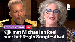 Kijk samen met Michael en Resi naar het Regio Songfestival  L1 LIVE [upl. by Wrdna]