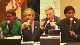 Los Angeles mayoral candidates address homelessness in first debate [upl. by Myna]