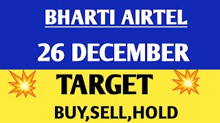 Bharti airtel share  Bharti airtel share latest news  Bharti airtel share price target tomorrow [upl. by Aihset]